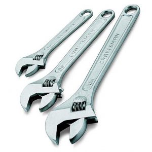 Craftsman Adjustable Wrench Set